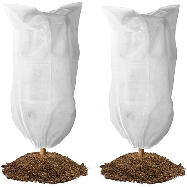 80*120cm 2 uds cubierta de protección de plantas, cubierta de protección de plantas de invierno cubierta de protección de plantas de invierno cubierta de protección de plantas TUNC Sencillez