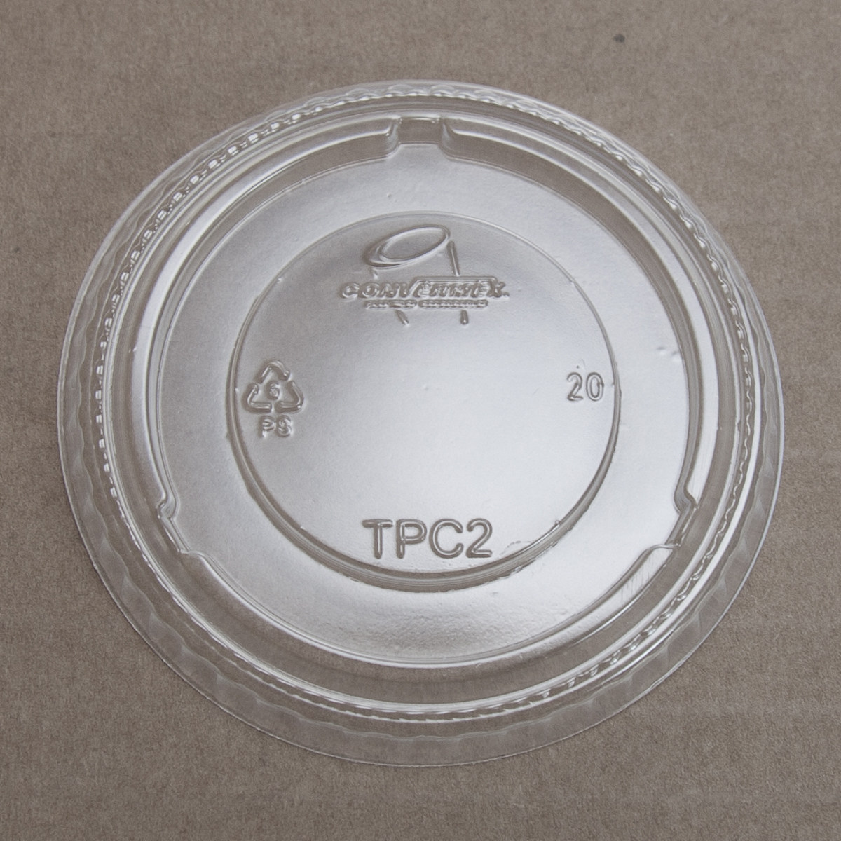 2,500 Convermex Portion Cup Lids 2.25" LPC2 Fits Convermex PC2