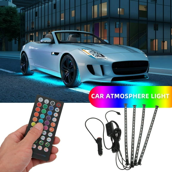 PartyKindom Automotive Interior Accessories Car Interior Multicolor Plastic Brightness Adjustment 1 Set