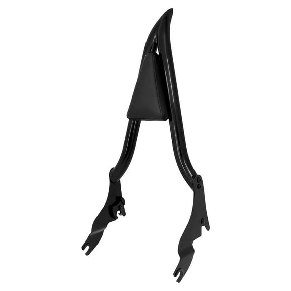 22" Black Detachable Passenger Backrest Sissy Bar For Harley Electra Glide 09-23