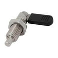 thumbnail image 1 of 1x Indexing Plungers L Type Stainless Locking Bolts Fine With Lock Nut Thread Silver M20-12, 1 of 8