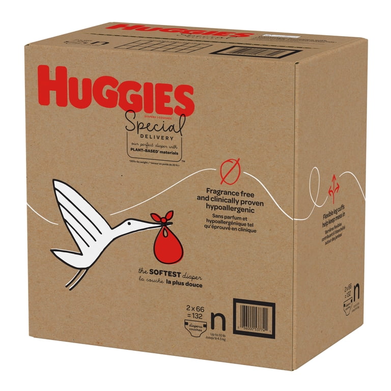 Huggies Special Delivery Newborn Diapers, 132 Ct photo 6