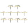 thumbnail image 1 of 10 piezas soporte de vela de hierro PENGJTMXG Decoración de mesa de boda, 1 of 4