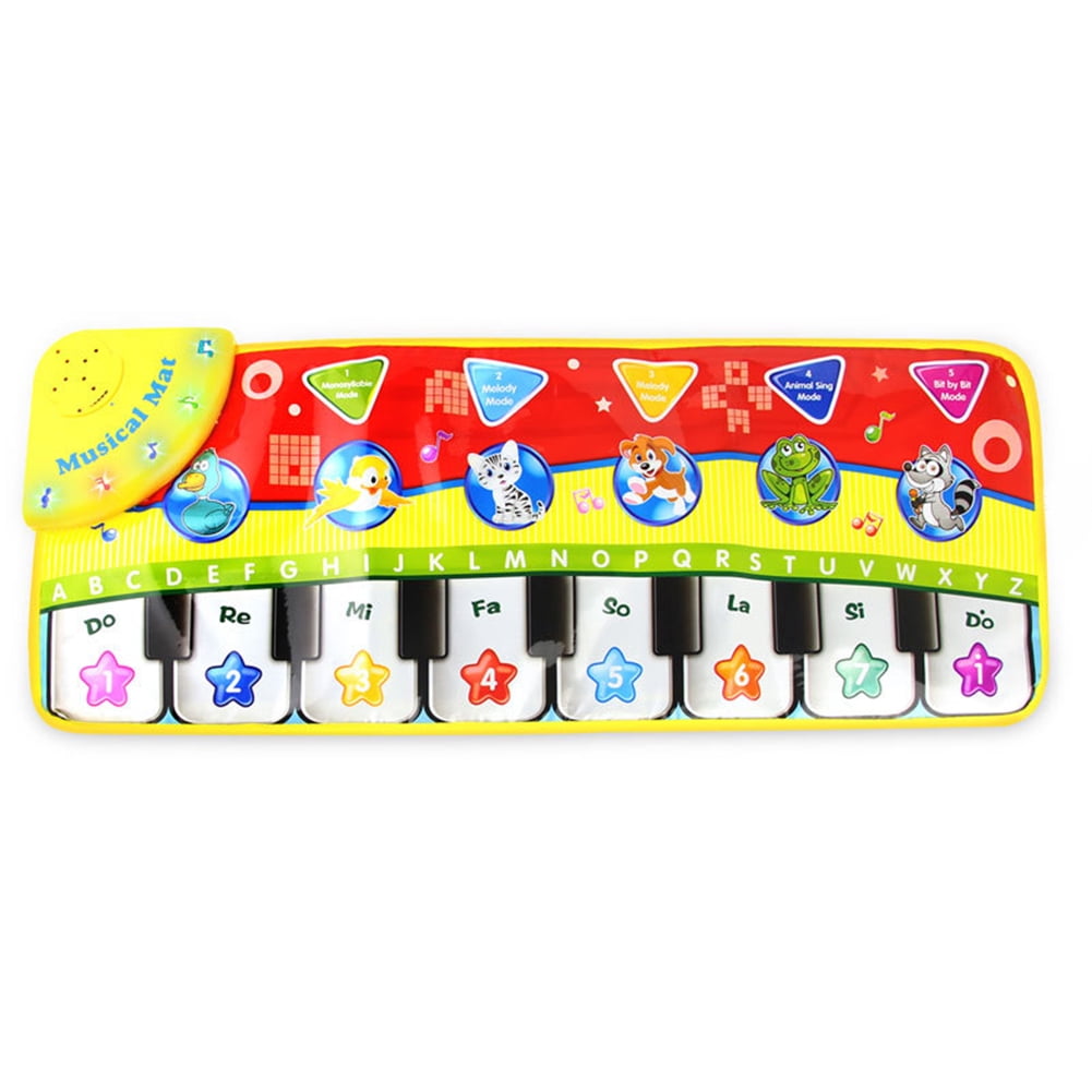 EDFRWWS Infant Baby Keyboard Carpet Toy Musical Piano Playing with