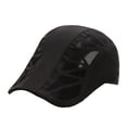 thumbnail image 4 of 2 uds visera de malla para hombre adulto verano correr tenis protección solar al aire libre, vendedor de periódicos de viaje, pesca ajustable informal sombrero de Salvador Dali Sombrero al aire libre, 4 of 10