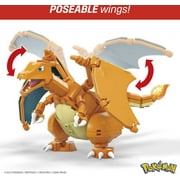 MEGA Pokemon Charizard Building Set (222 Pieces) with 1 Action Figure for Boys and Girls
