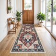 thumbnail image 2 of sasyxdc Washable Runner Rug 2x3 - Hallway Runner Rug Kitchen Rugs and Mats Non Skid Washable Waterproof Carpet Runner for Living Room Bedroom Bathroom (Beige/Yellow  2X3) dyu, 2 of 6