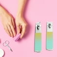 thumbnail image 6 of Unique Bargains 1 Set Nail Clippers Nail Clipper Set for Nail Care Portable Stainless Steel Multi-color, 6 of 6