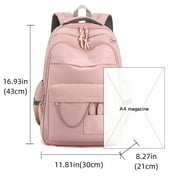 Tyethy School Backpack for Girls, Kids School Bag for Teens Girls , Students Bookbag Gifts, Pink