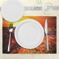 thumbnail image 3 of Ambesonne American Place Mats Set of 4, Grand Canyon Horizon, Standard Size, Orange, 3 of 6