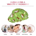 thumbnail image 7 of KLL Guinea Pigs Pattern Shower Cap & Bath Cap for Women,Reversible Oversized Waterproof Shower Caps for all Hair Lengths,Elastic Reusable Bathing Hair Cap, 7 of 7