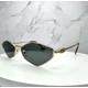 thumbnail image 3 of New MIU MIU Sunglasses Gold Metal Geometric Hexagon Gray Lens MU 56ZS Authentic, 3 of 6
