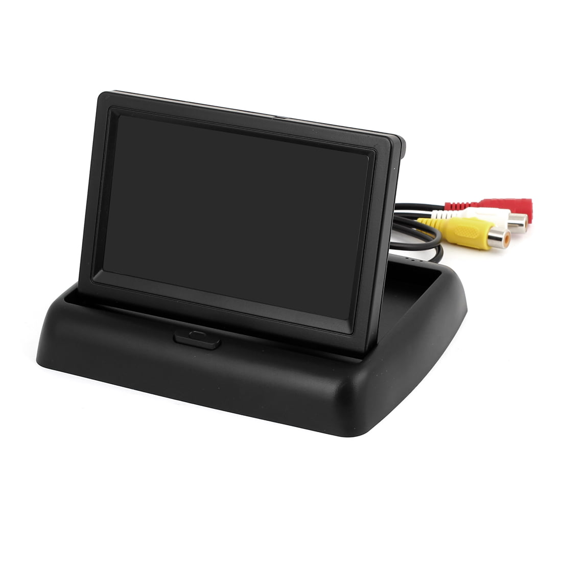 360° Rotatable Reverse Parking HD Camera 4.3" Foldable LCD Display Monitor Kit 