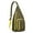 Yellow-10, variant on Honeycomb Pattern Sling Backpack - Water-Resistant Crossbody Bag for Outdoor, Tactical Chest Pack with Bee Design (Lightweight, Breathable, Unisex Gift for Bee Lovers)