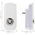 thumbnail image 3 of 2 Pack LED Night Light Flashlight Motion Sensor Cut Light 3-in-1, Rechargeable Emergency Light, Auto Sensing Energy Saving Wall Mount Light Portable LED Torch - Blue, 3 of 5