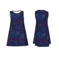 thumbnail image 7 of Lsque Firework Pattern Summer Dresses for Women – Sleeveless T-Shirt Swing Sundress, Perfect for the Beach and Casual Days, 7 of 7