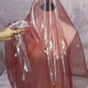 thumbnail image 5 of Tela Qidekjjt de organza iridiscente, color rojo vino, 3 m x 1,5 m, 5 of 7