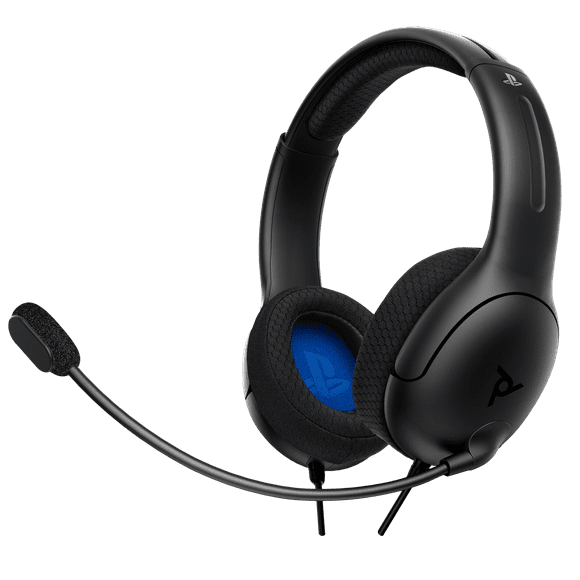 PDP Casque filaire AIRLITE: Void Black - PlayStation 5, & PlayStation 4