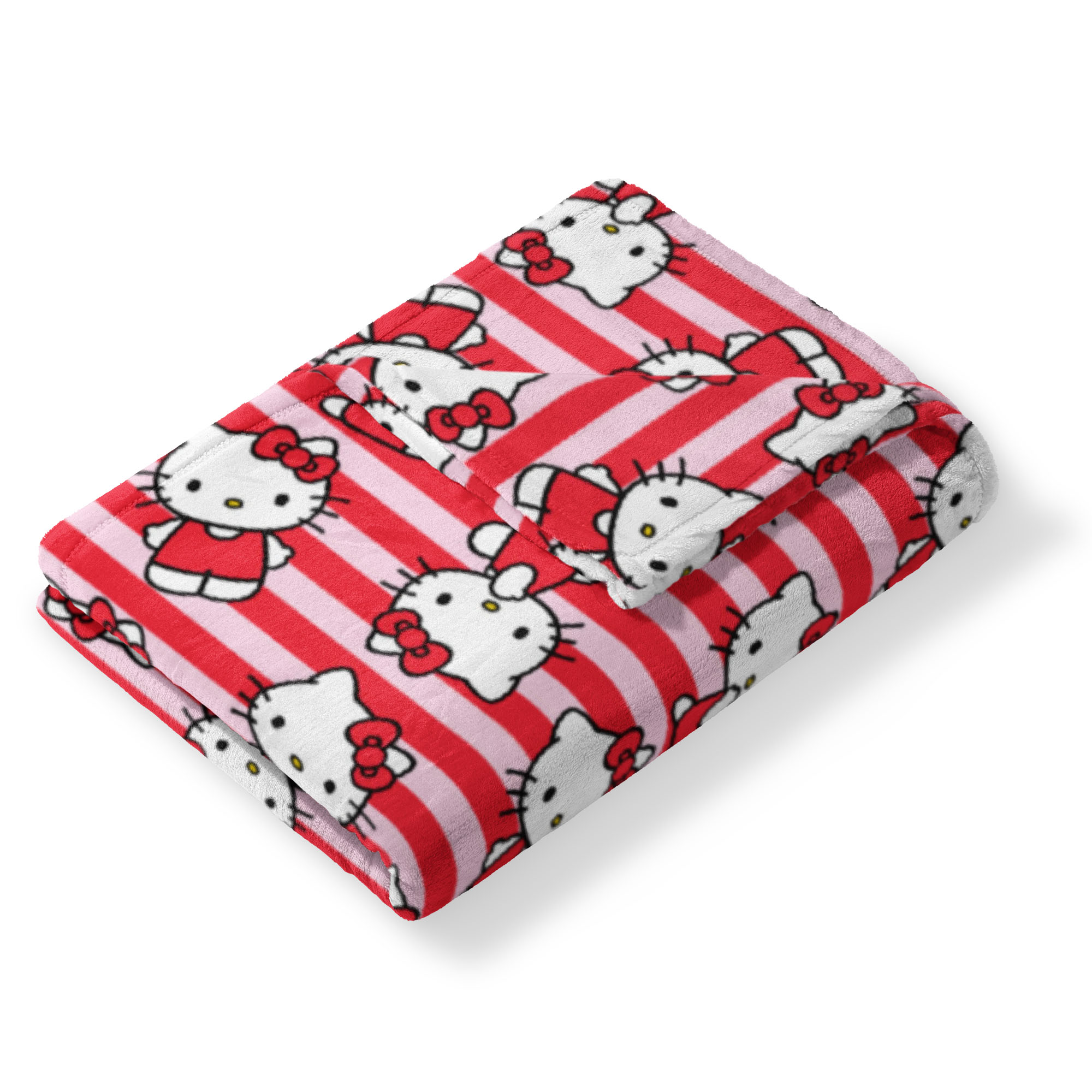 Hello Kitty Bow Huggable Cloud Throw for Kids, 60x70 inches
