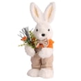 thumbnail image 2 of Conejito de Pascua de peluche de 25 cm, regalo para niños y novia. niño conejo, 2 of 9