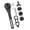 Single hole carbon f, variant on Bicycles Computer Handlebars Holder Base Bicycles Computer Extension Mount Adjustable Mount Cycling Computer Mount Base