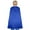 Royal Blue, variant on Toptie Satin Superhero Capes, Halloween Festival Event Costumes and Dress-Up with Touch Fastener-Royal Blue-43 1/4" H x 27 1/2" W
