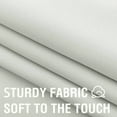 thumbnail image 5 of 2 PC Privacy Blackout Cafe Tiers Curtains Short Curtain Panels Rod Pocket, 5 of 15