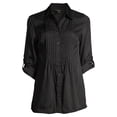 thumbnail image 3 of White Stag Womens Pleated Woven Blouse, 3 of 6