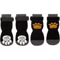 thumbnail image 1 of 2 Pairs Anti-Slip Dog Socks Soft Adjustable Paw Protection Dog Socks Grip Socks with Strap Traction Control, 1 of 5