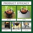 thumbnail image 4 of Atoup Portable BBQ Fireproof Mat,Outdoor Lawn Terrace BBQ Fireproof Waterproof Protective Mat,39*47 inch Grill Protector, 4 of 7