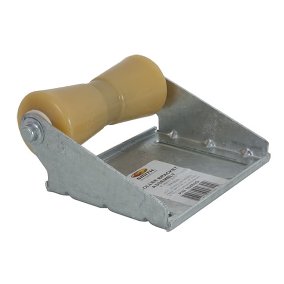 CE Smith - 10453G Galvanized Roller Bracket Assembly - Durable Boat Accessories - 8"