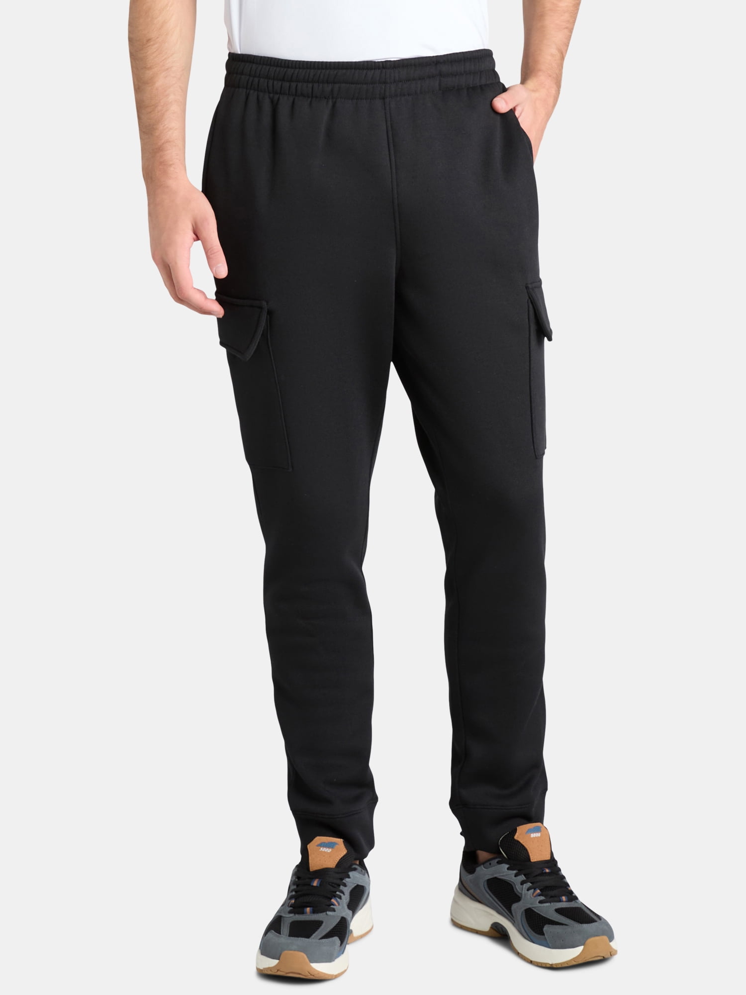 Russell Athletic Men's Fleece Cargo Jogger Pants, Sizes S-2XL