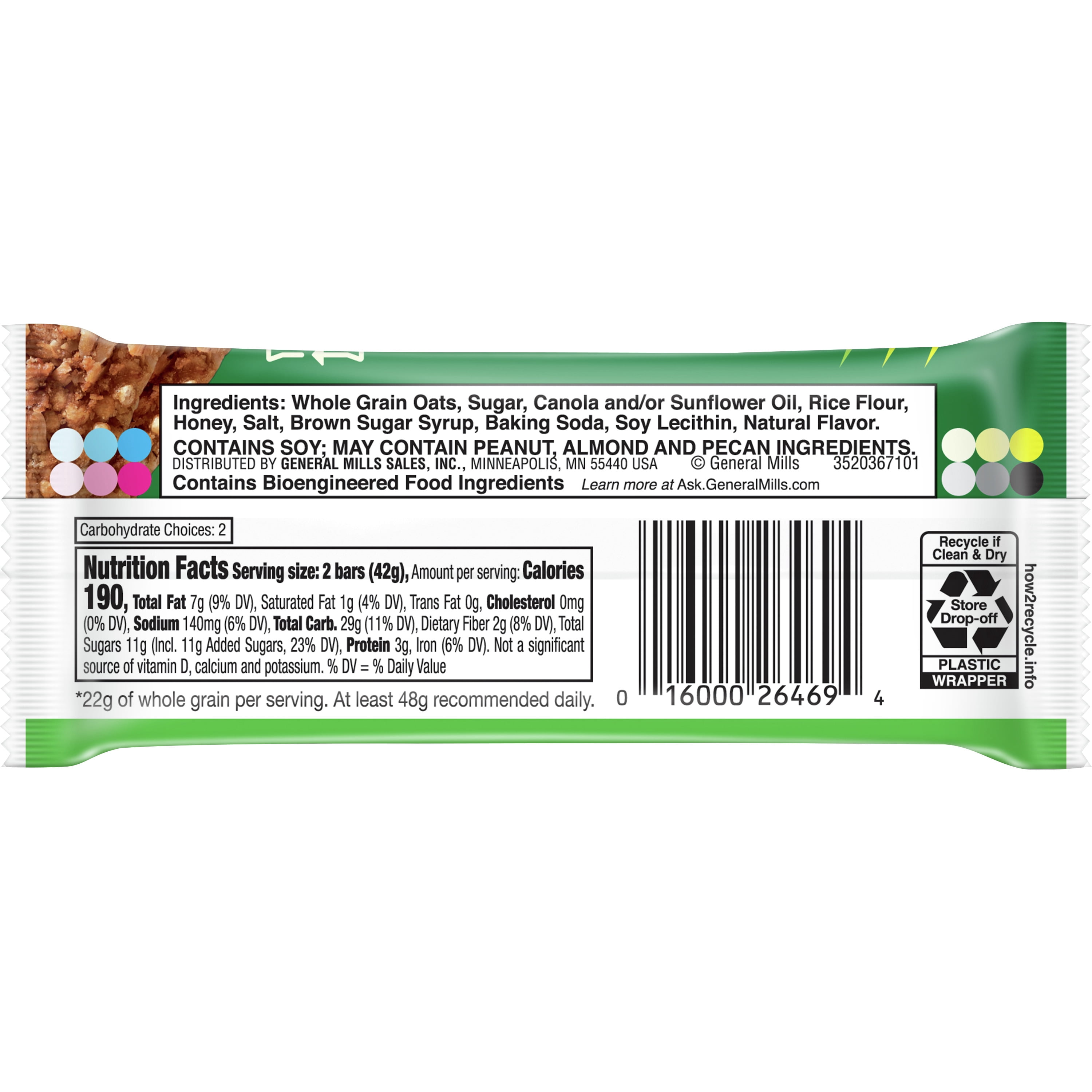 Nature Valley Oats N Honey Crunchy Bar