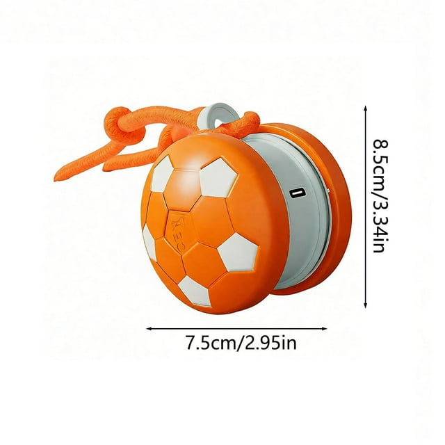 Smart Interactive Pet Toy Ball Rolling Charging Ball with Tug-Rope, Fully Automatic Navigation for Exercise & Play Accessory