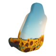 thumbnail image 2 of Honeii Sunlit Sunflower Field Print Car Seat Cover,Car Interior Covers,Universal Fit Seat Protector, Compatible with Most Cars, SUVs, Trucks, and Vans, 2 of 5