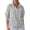 Grey, variant on PRETTYGARDEN Women's Fall Trendy Oversized Sweatshirts Comfy Ribbed Fabric, Raglan Long Sleeve Collared, Button Up Henley Pullover Blouse, Casual Workout Tops, Y2K Fashion Clothing
