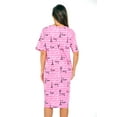 thumbnail image 2 of Just Love Short Sleeve Nightgown Sleepwear for Women (Paris, 3X), 2 of 2