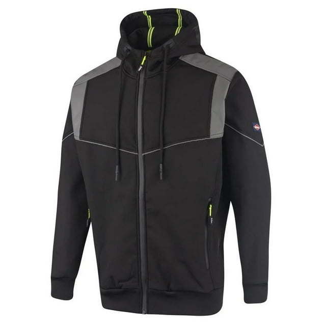 Lee Cooper Mens Reflective Hooded Jacket