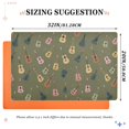 thumbnail image 6 of Yayeee Doormat for Inside 20"x32" Absorbent Low-Profile Washable Non-Slip Rubber Backed Entryway Rug, Cartoon Guitar Pattern, 6 of 8