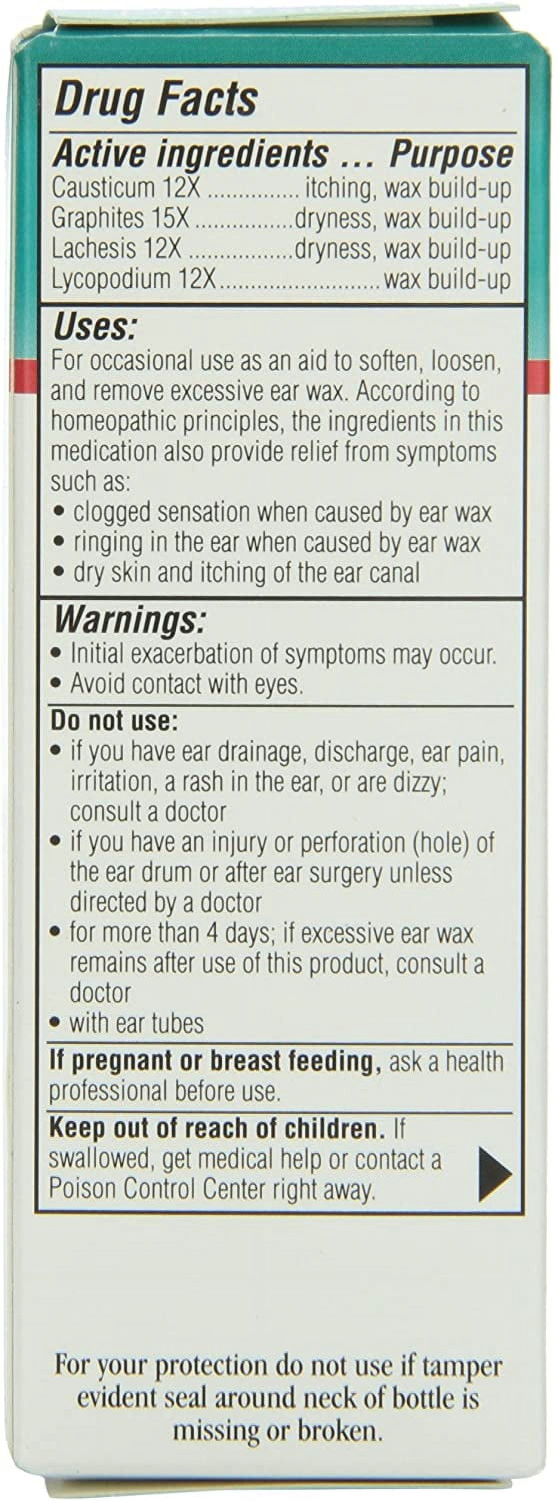 3 Pack - Ear Wax Relief Ear Drops 0.33 oz