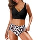 thumbnail image 5 of Traje de Baño de Dos Piezas de Vendaje de Bikini Sin Espalda Con Estampado de Mujer Conjunto de Ropa de Playa Odeerbi ODB119056, 5 of 7