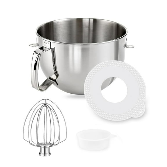 Stand Mixer Bowl Mixing Bowl Lid Kitchen Mixer Accessory Kitchen Appliances Part Mixing Bowl Great for 6QT Stand Mixers