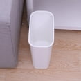thumbnail image 6 of FRCOLOR White Plastic Trash Can for Garbage Use Multifunctional Waste Bin Perfect for Small Spaces 2.5 Gallon, 6 of 8
