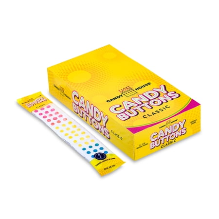 Candy House Candy Buttons, 0.5 Oz, 24 Count