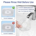 thumbnail image 6 of Cat Water Fountain Filter,Compatible with veken 95oz/2.8L Pet Fountain Replacement Filters,20 Sponges and 20 Water Filters for Cat Fountain Dog Bowl Dispenser, 6 of 6