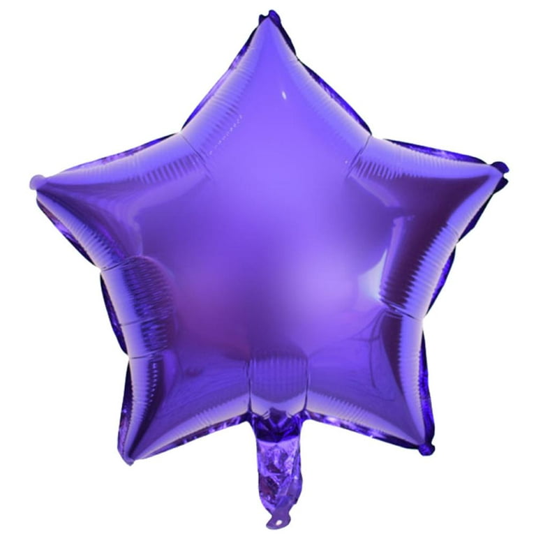 Star Print Radium Balloon 10Pcs Glow in the Dark Baloons Disco Night Party  Decor