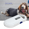 thumbnail image 5 of Escáner de microchip para mascotas Zerone lector de virutas de animales portátil RFID blanco, 5 of 5