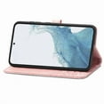 thumbnail image 4 of Allytech Galaxy S23 FE Wallet Case with Hand Wrist, Flip Mandala Embossed Slim Fit Card Slots Kickstand Shockproof Wallet Case Cover for Samsung Galaxy S23 FE - Rosegold, 4 of 9