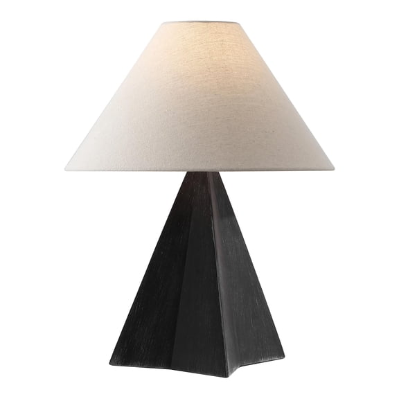 Safavieh Renzo 17" Modern Resin Table Lamp, Black
