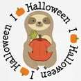 thumbnail image 3 of CafePress - Halloween Sloth Pumpkin Baseball Jersey - Kids Cotton Baseball Jersey, 3/4 Sleeve Shirt, 3 of 4